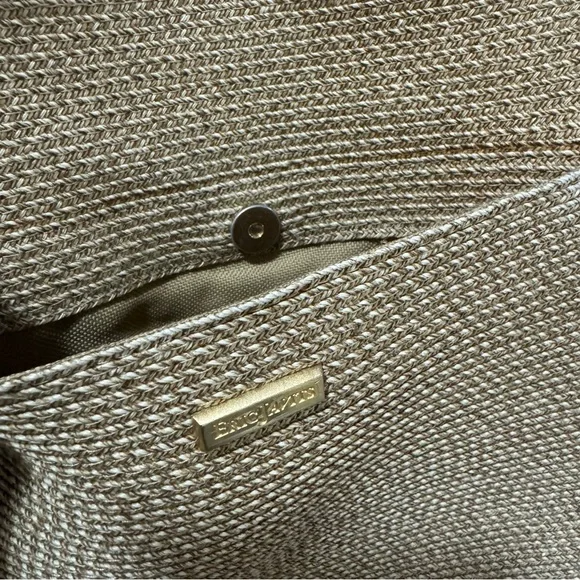 Eric Javits Woven Leather Straps Summer Shoulder  Bag - Picture 13 of 13